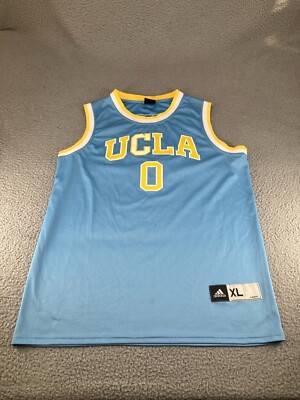 Russell Westbrook UCLA Bruins Jersey Mens XL Blue Adidas NCAA
