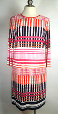 Eliza J Dress Geometric Shift Zipper Size 12