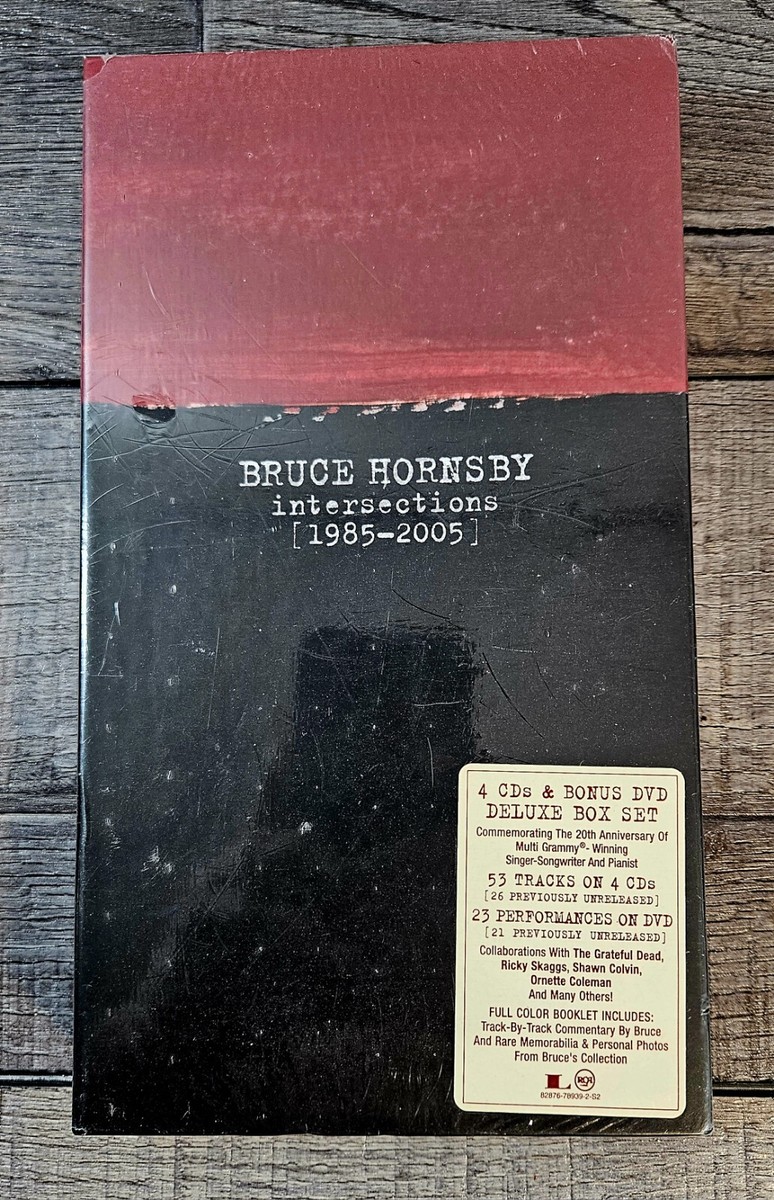 洋楽 BRUCE HORNSBY CD DVD intersections Bruce Hornsby - Intersections 1985-2005 4 CDs & DVD Box Set