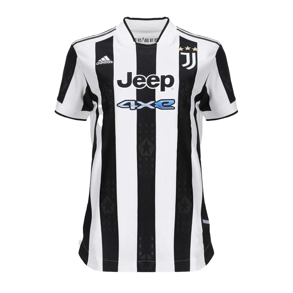 Juventus Maillot Authentic Domicile Noir Blanc Femme Adidas 2021