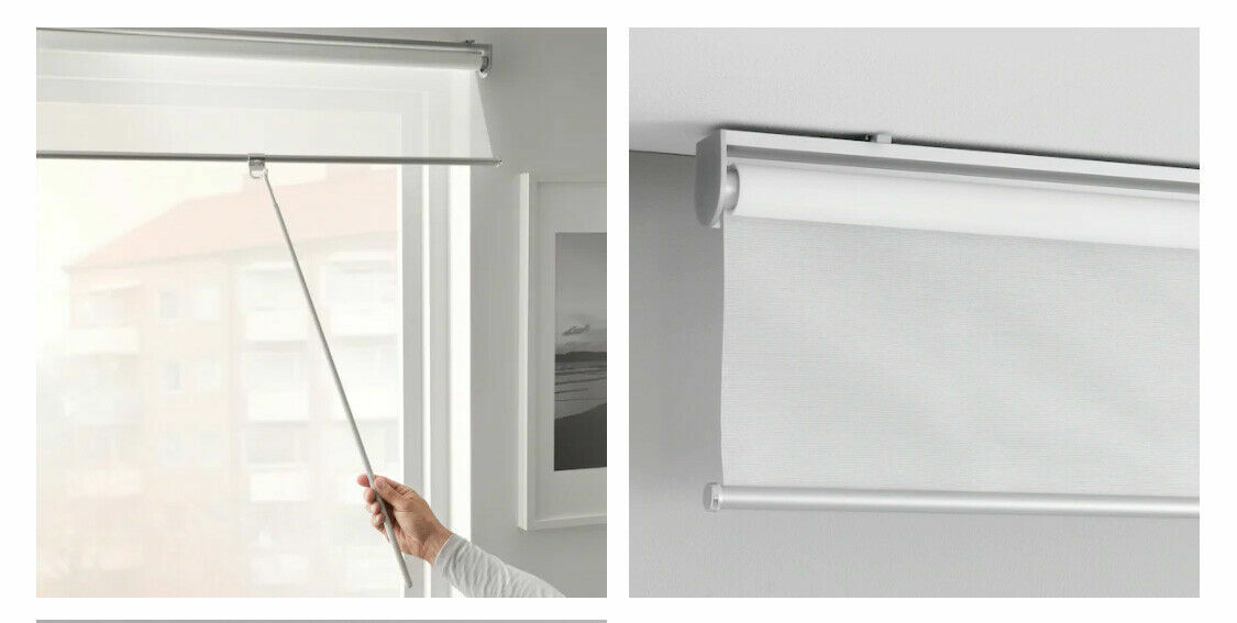 Ikea SKOGSKLOVER Roller blind 803.145.96 white 38x76 ¾ 