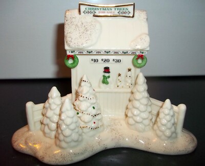 Lenox Mistletoe Park TREE STAND Christmas Trees For Sale   New In Box