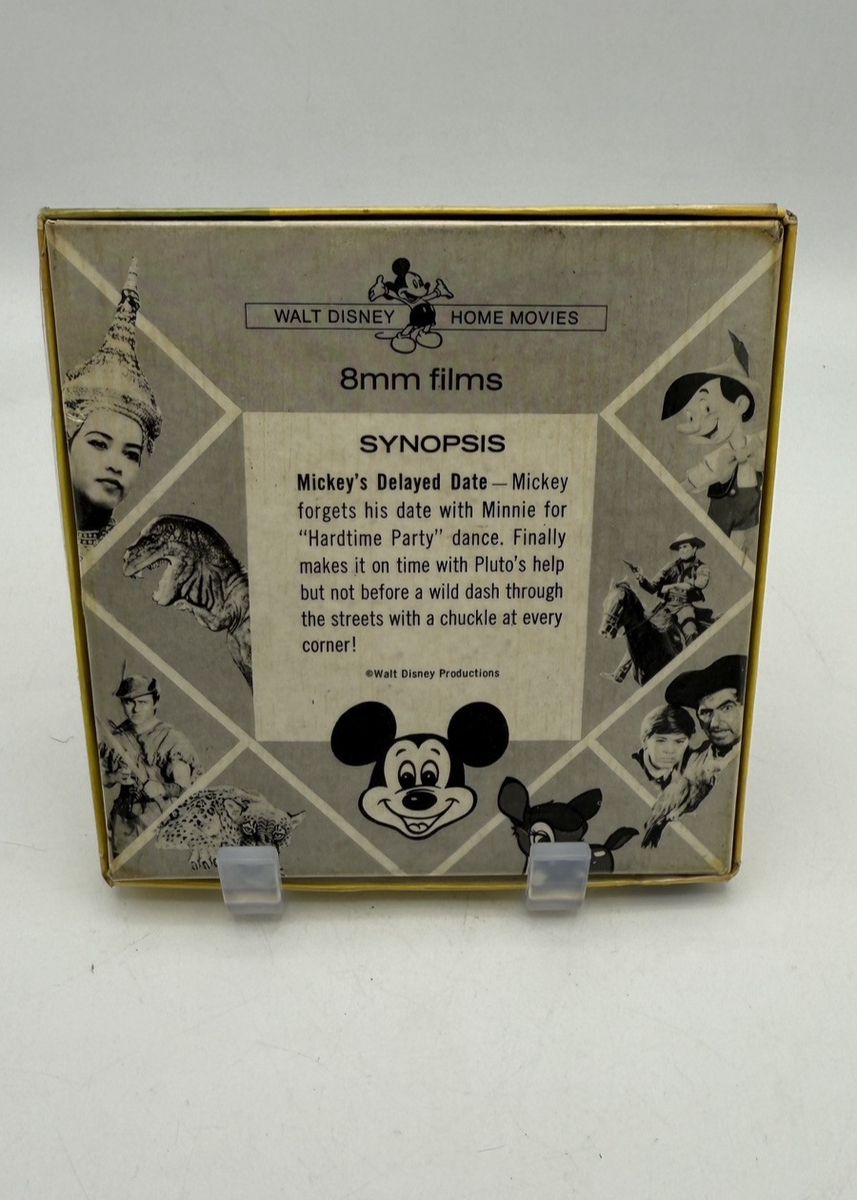 Walt Disney Mickey's Delayed Date Super 8mm Color Mickey Mouse and
