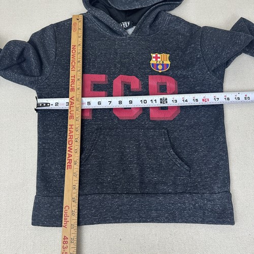 FC Barcelona Soccer International Football Club Youth Kids Medium FCB Hoodie - Picture 5 of 6