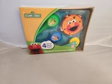 Sesame Street Musical Instrument Set - 4 pieces - NEW