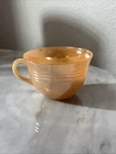 Vintage “Fire King” Peach Lusterware Cup ANCHOR HOCKING.