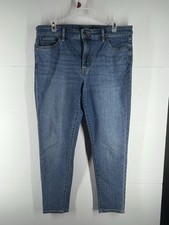 Lauren Ralph Lauren Women  s Blue Jeans Size 12 Classic Fit Denim