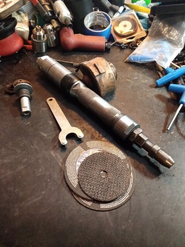 TOP CAT T.C. Service Extended Die Grinder, Straight Grinder