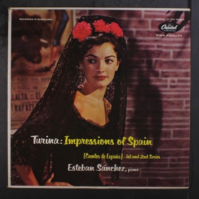 Esteban Sanchez: Turina: Eindrücke Von Spanien CAPITOL 12'' LP 33 U/min