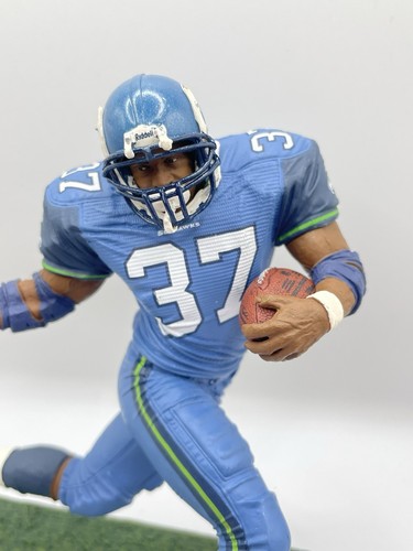 McFarlane NFL Action Figur Shaun Alexander Seattle Seahawks 2006 Serie 14 Neu - Bild 3 von 10