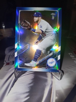 2021 Topps Chrome Ben Baller Edition - Max Muncy #173 Blue Refractor /75