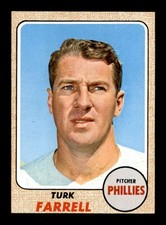 1968 Topps #217 Dick Farrell   VG/VGEX X3411119