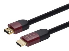 High Speed HDMI Cable - 50 Feet - Black, Active, 4K  60Hz, 18Gbps, 24AWG, CL2