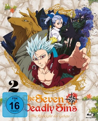 The Seven Deadly Sins - Die Rückkehr der Gebote - 2. Staf... Blu-ray  *NEU*OVP*