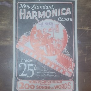 New Standard Harmonica Course Instruction Book by Margaret J. Synneberg