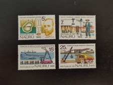7486  - Nauru - 1975 - Mi 117 / 120 - Phosphat-Gesellschaft - MNH