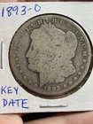 1893-O Morgan Silver Dollar