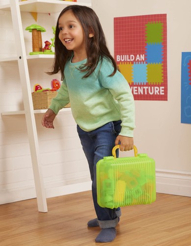 - Bristle Blocks- STEM Interlocking Building Blocks- 85 pc Playset- Reusable ... - Picture 5 of 6
