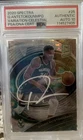 Giannis Antetokounmpo 2020 Panini Spectra Variation Celestial /99 PSA 10 Signed!