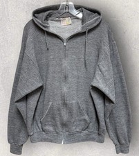 Vintage 80  s Kings Road Sears Full Zip Hoodie XL 23  x25   Medium-Large Fit READ