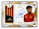 Lamine Yamal Facsimile Auto Sparkle Custom Art Sticker Card RC ROOKIE WORLD CUP