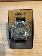 G-SHOCK GA-2000 Gold Shock Resistant Watch Unused No Customs Fees US