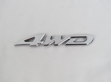 4wd Emblem For Toyota Highlander 4runner Rav4 Rear Liftgate Chrome Badge Logo 4wd Emblem For Toyota Highlander 4runner Rav4 Rear Liftgate Chrome Badge Logo
