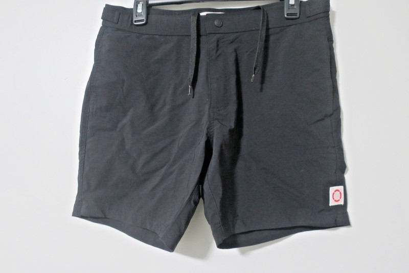 Public Beach Hybrid Swim Shorts Solid Black Size S