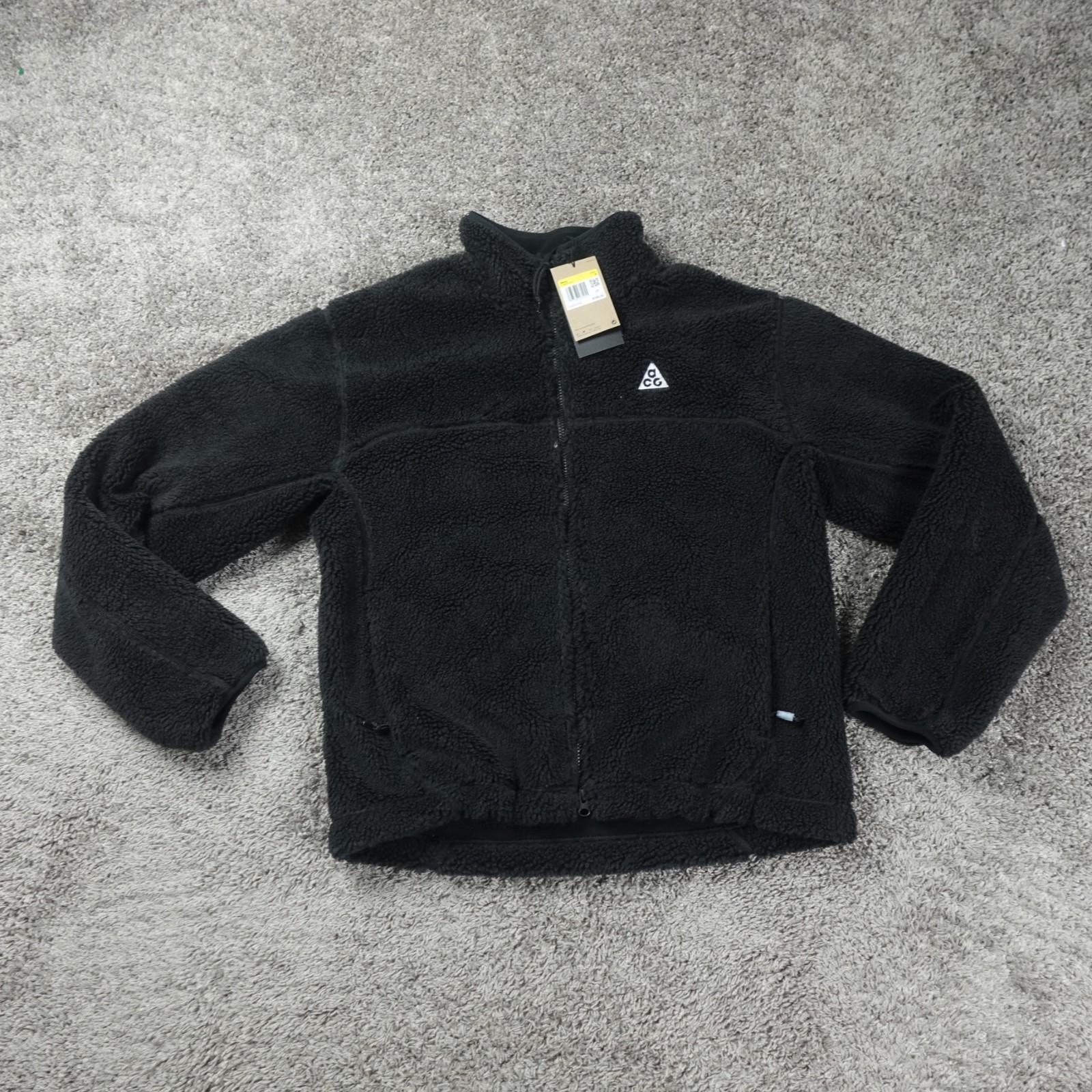 Nike Sharpa Jacket Mens S Canwell Glacier ACG Therma-FIT ADV Black FV8653-010
