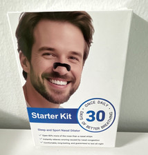 Sleep and Sport Nasal Dilator Starter Kit, Black, MPN X004TTWMMMP
