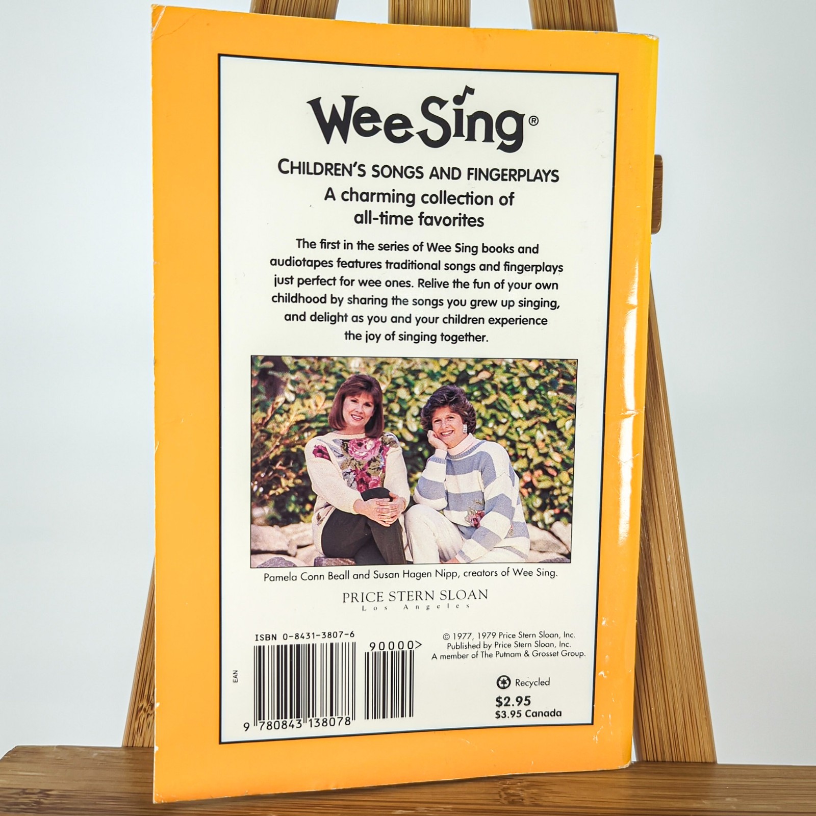 Wee Sing "Children's Songs and Fingerplays" Songbook Only - 1985 Print image 2