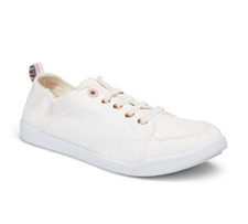NEW VIONIC Women's Beach Pismo Casual Sneaker: Canvas - Cream