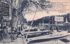 45* OLIVET ��au pavillon bleu�� canot automobile    RL62,0318