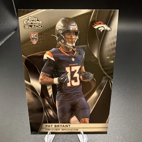 2025 Topps Chrome Black Pat Bryant [Purple Refractor] #116 card