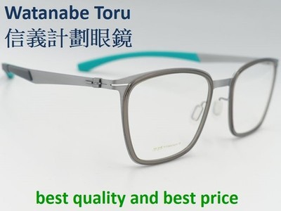 authentic WT 渡邊徹 square titianium optical frames eyeglasses Kính râm Kacamata 眼鏡