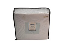 Nestl Queen Sheet Set White Microfiber 6 Piece 21 Inch Extra Deep Pocket Bedding