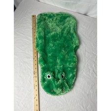 Green frog Plush Dog Costume Hoodie Size L Fuzzy Pet Apparel