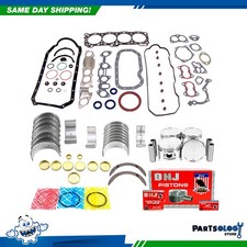 Dnj Ek305 Engine Rebuild Kit For 88-92 Isuzu Amigo Pickup 2.6l L4 Sohc 8v