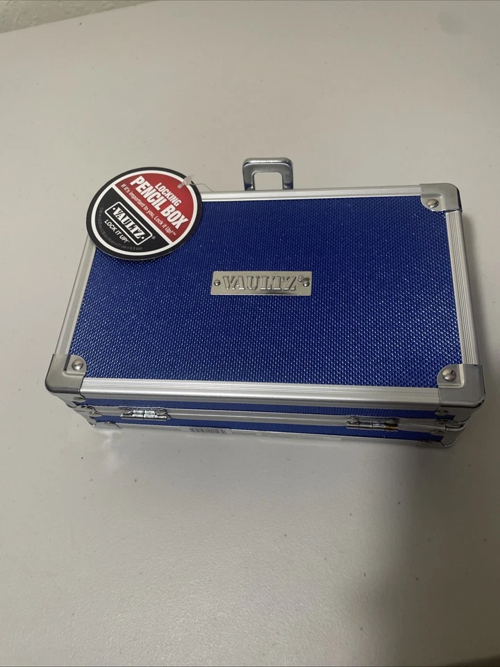 Vaultz запирающаяся коробка для карандашей - безопасное хранение школьных и канцелярских принадлежностей. - Изображение 2 из 4