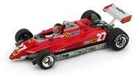Brumm R593-CH 1:43 Ferrari 126C2 1982 Brasilien Gp #27 Villeneuve Modellauto