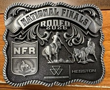 2026 Hesston Belt Buckle - Adult Size - Large - New