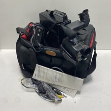 Vintage GE 9-9805 VHS HQ Full Size Camcorder 1987 Video Camera Lot
