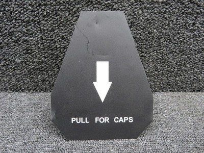 34889-401 (Alt: J5146) Cirrus Vision Jet SF50 Illuminated CAPS Placard Assembly