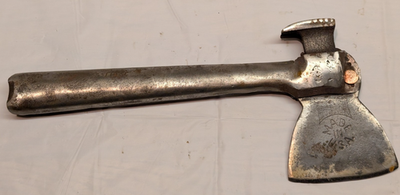 #ad #ad WI Barn Antique Vintage All Steel quot;Bur Norquot; Railroad Inspector Hammer Hatchet $60.00