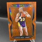 2023 Panini Obsidian Basketball Electric Etch Orange Flood Kareem Abdul-Jabbar #84