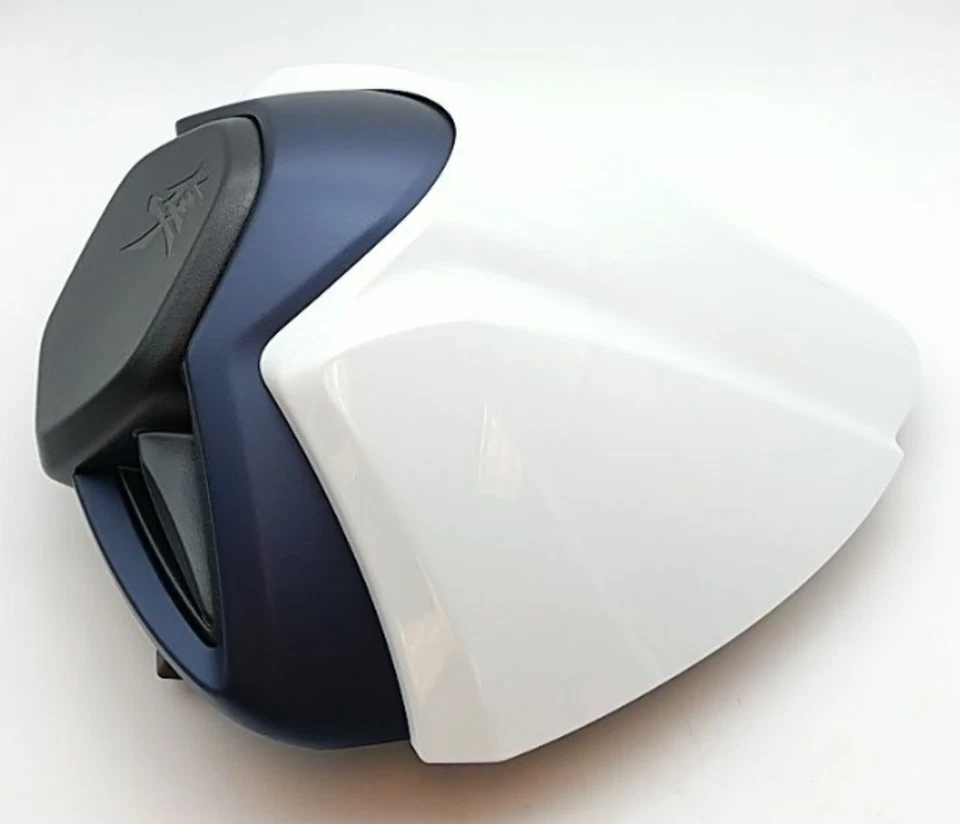 Nuevo capó de asiento OEM 2022 Suzuki Hayabusa GSX1300R BLANCO/AZUL MARINO/NEGRO 45500-10800-B5N Foto 2 de 3