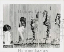 1964 Press Photo Sequence missile launch at Edward Air Force Base - pix49177