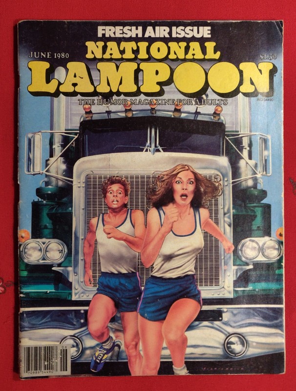 VINTAGE FRESH AIR ISSUE-NATIONAL LAMPOON MAGAZINE JUNE 1980. 