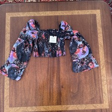 ruched crop top 