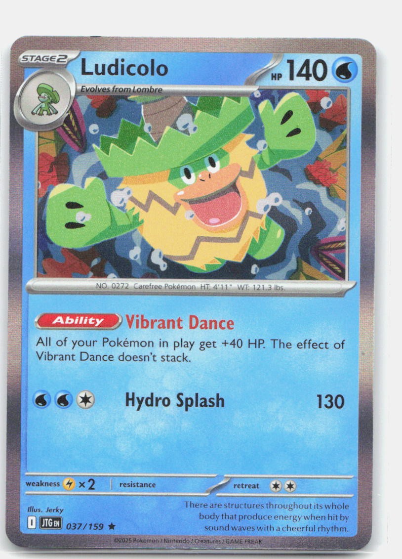 Pokemon - Journey Together - Ludicolo 37/159 Holo